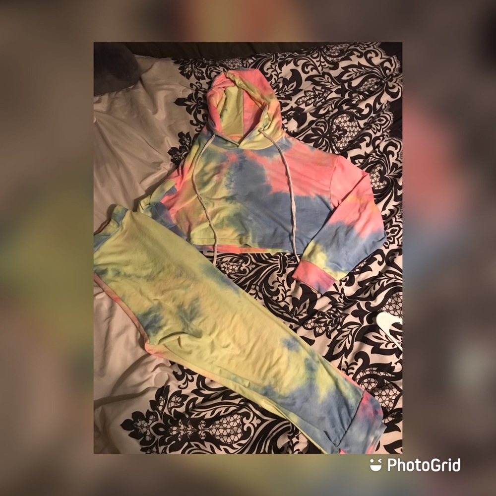 SHEIN  tie-dye 2pc